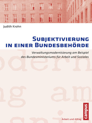 cover image of Subjektivierung in einer Bundesbehörde